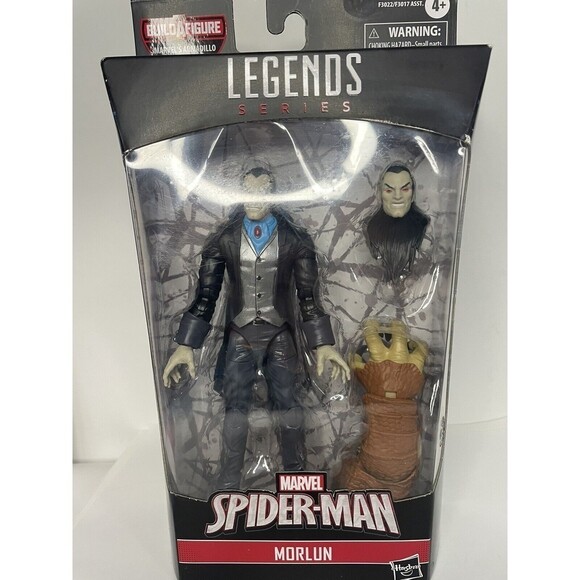 Marvel Legends Series Spider-Man Morlun Action Figure - Armadillo Build A Figure - Picture 5 of 9